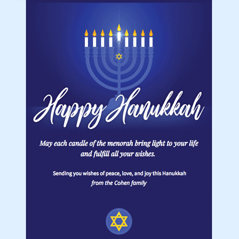 Hanukkah Greeting